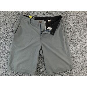 Volcom Men's Frickin VQS Chino Short Size‎ 34 Grey 4 Way Stretch